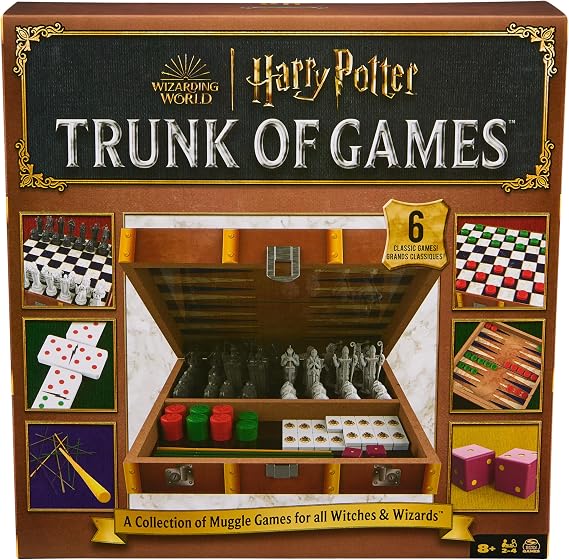 Spin Master Games Harry Potter Trunk of 6 Classic Games
