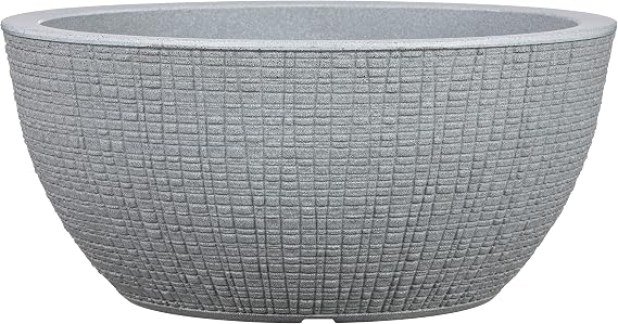 scheurich Planter, Stony Grey, 18
