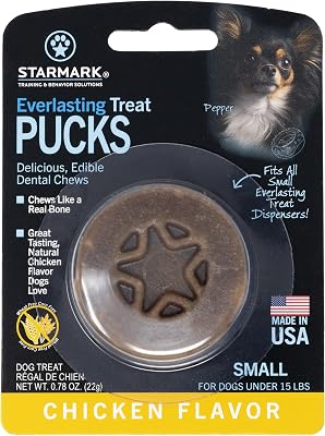 Starmark Everlasting Treat Puck Dental Chew for Small Dogs