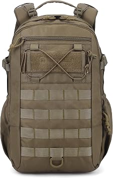 Mardingtop Small Hiking Backpack for Men 20L Military Tactical Molle Rucksack Daypack for Hiking,Travel,Camping