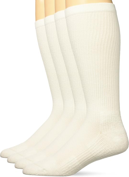 Top Flite Men's Graduated Compression Socks For Everyday 2 Pack