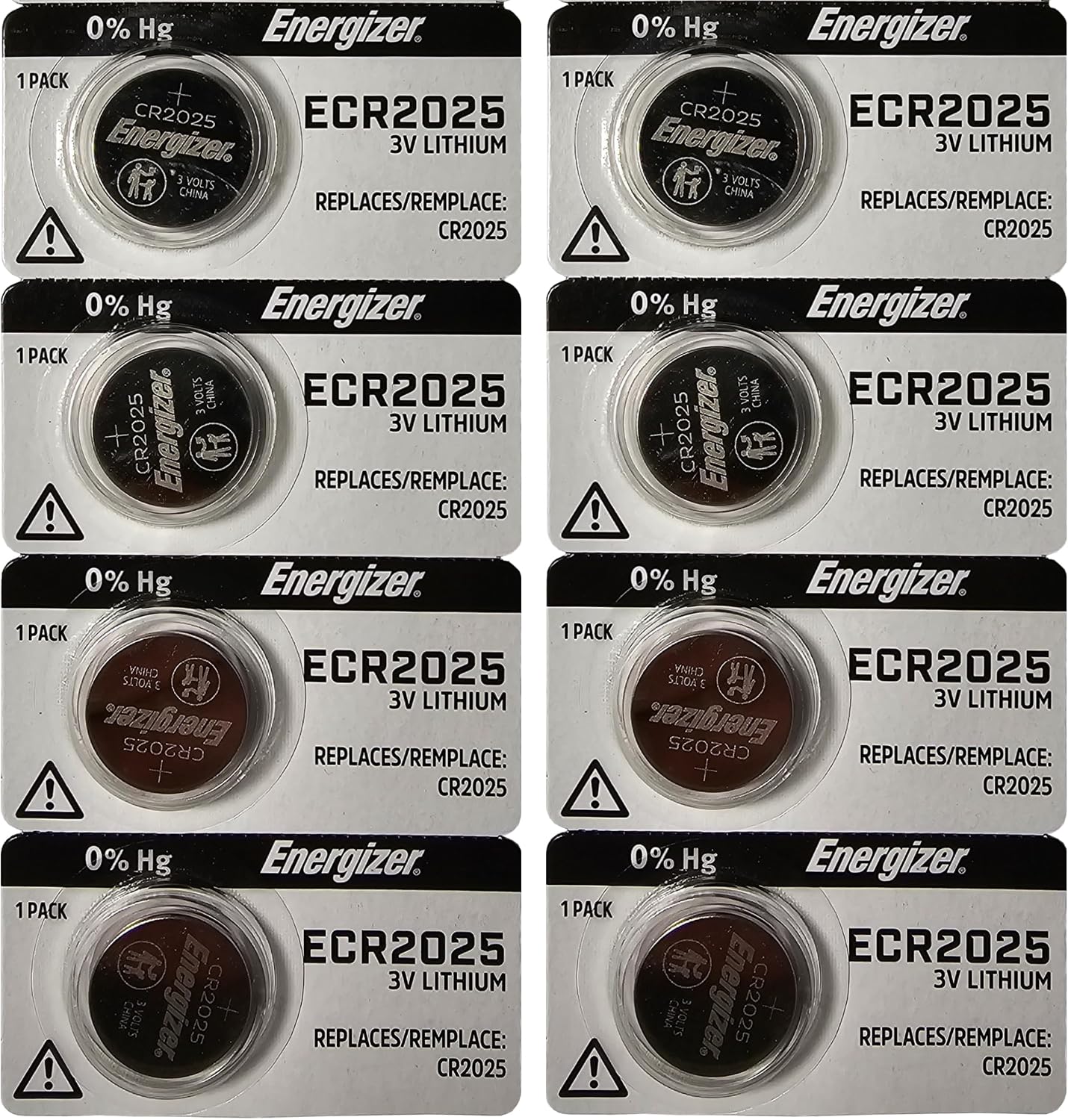 Cr2025 Battery 8 pcs -Energizer 3v Lithium Coin Cell Battery Dl2025 Ecr2025 CR 2025