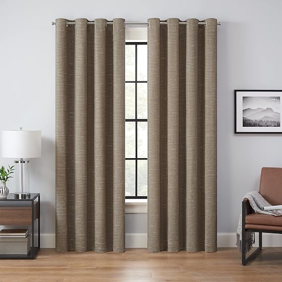 Eclipse Branson Magnitech Magnetic Blackout Curtain, 50x84, Mocha
