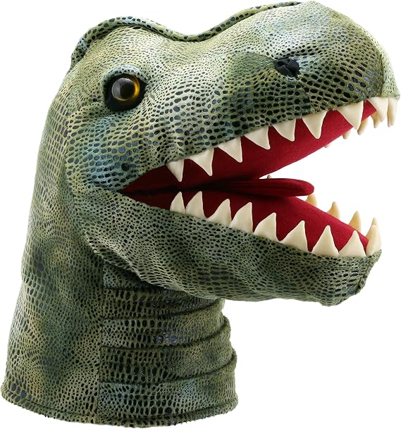 The Puppet Company - Large Dino Heads - T-Rex Hand Puppet