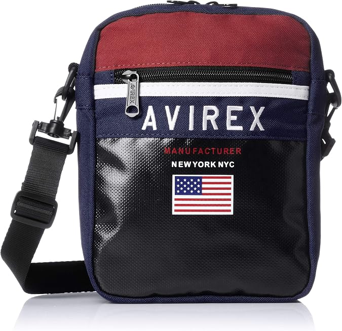Avirex AX2004 2-Way Mini Shoulder Strap, Simple, Small, 2-Way Water Repellent, Condition