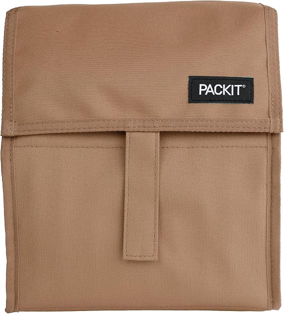 PackIt Freezable Lunch Bag, Almond