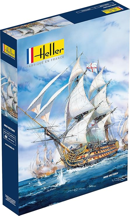 Heller HMS Victory Boat Model Building Kit, for 14+ years
