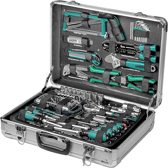 Mannesmann Professional Tool Kit (124 Pieces)