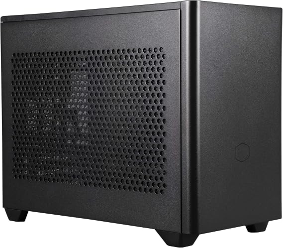 Cooler Master MasterBox NR200 Mini ITX Computer Case - Compact SGCC Steel Chassis, Tool-Free 360 Degree Accessibility - NR200 Black