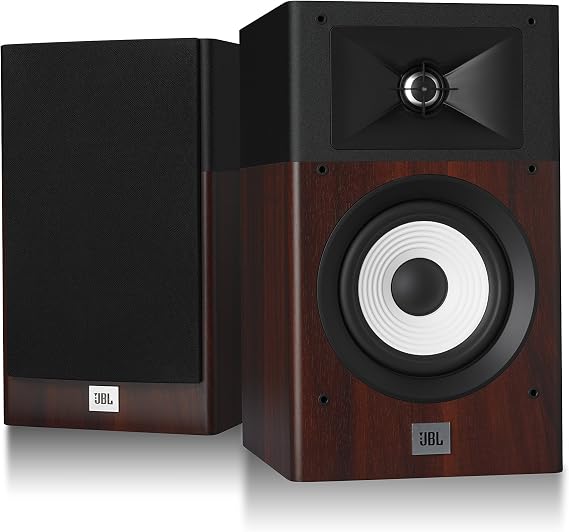 JBL STAGE A130 W 1 Pair 133mm Woofer/2-way Bookshelf Speaker/Rear Bass Reflex/Wood/Black JBLA130W