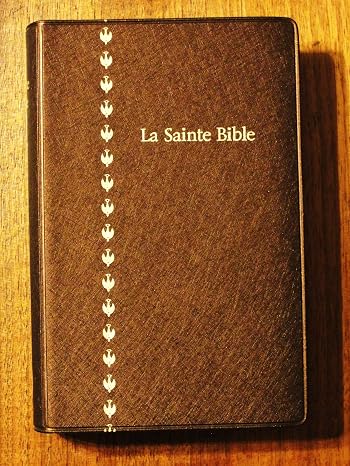 French Bible / La Sainte Bible / Nouvelle Version Segond Revisee avec notes, references, glossaire et index SB1059