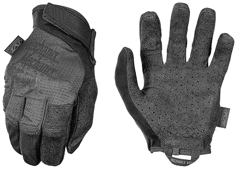 Covert Mechanix Wear - Specialty Vent Covert Gloves (Large, Black) MSV-55-010