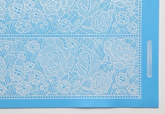 SugarVeil Rose Mantilla Mat - Extra Large