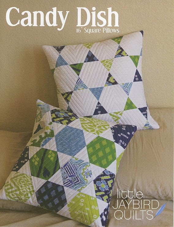 Jaybird Quilts JBQ125 Candy Dish 16" Pillow Pattern